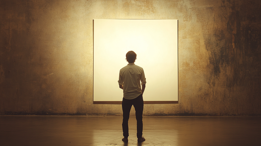 Person confidently expressing themselves through open gestures, symbolizing personal growth and authentic self-connection